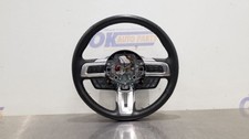 16 Ford Mustang Gt Steering Wheel With Controls Black Leather