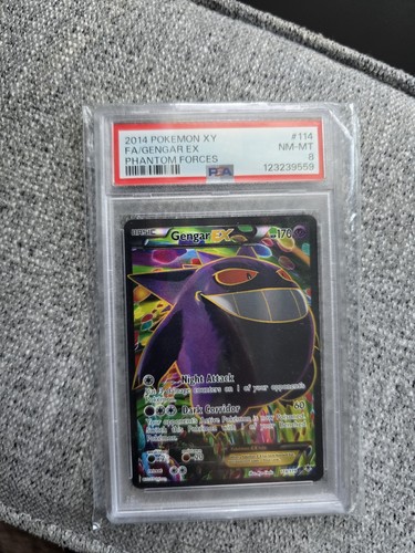 Gengar-EX graded PSA 8 for sale on eBay