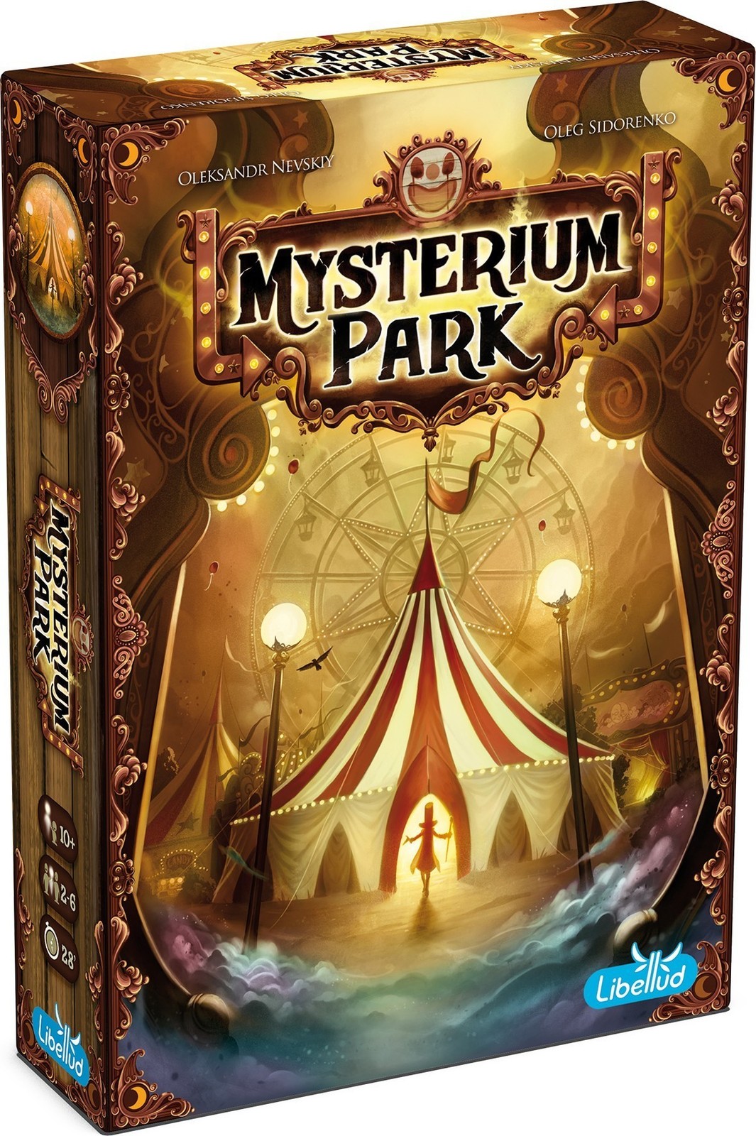 Mysterium Park jeu de societe d'enquete et de deduction Libellud pour 2 a 6 joueurs