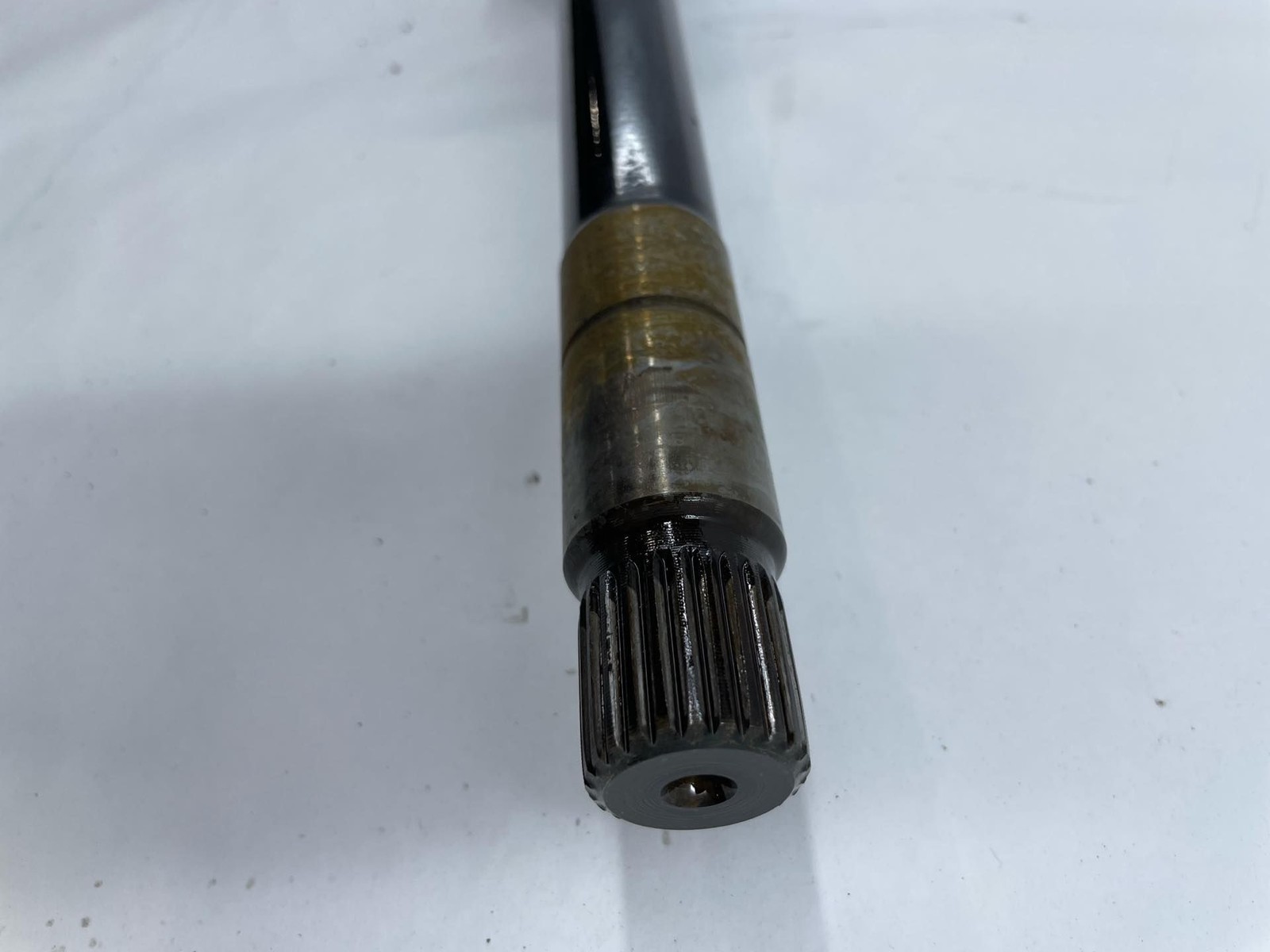 2014 Maserati Quattroporte S LH Driver Front CV Axle Shaft With Half Shaft & Nut