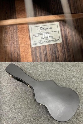 Acoustic Guitar Takamine SAN08 2004 Parlor TBS Tobacco Brown