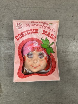 Ben Cooper Strawberry Shortcake Costume & Mask Med 8-10 Halloween 236
