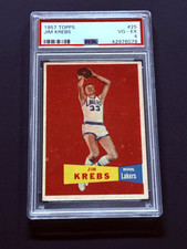 1957 Topps #25 Jim Krebs PSA 4