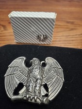 Avon Majestic American Eagle Belt Buckle Silver Tone 1982