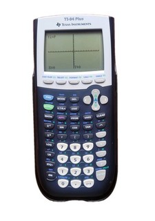 Texas Instruments TI 83 Plus Silver Edition calcolatrice grafica molto pulita.