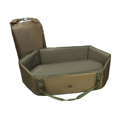 #ad #ad Carp Cradle Fishing Unhooking Mat Oval Green With Carry Bag Carper Tackle GBP 64.99