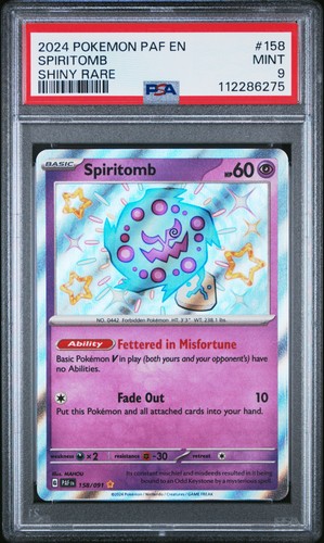 Spiritomb graded PSA 9 for sale on eBay
