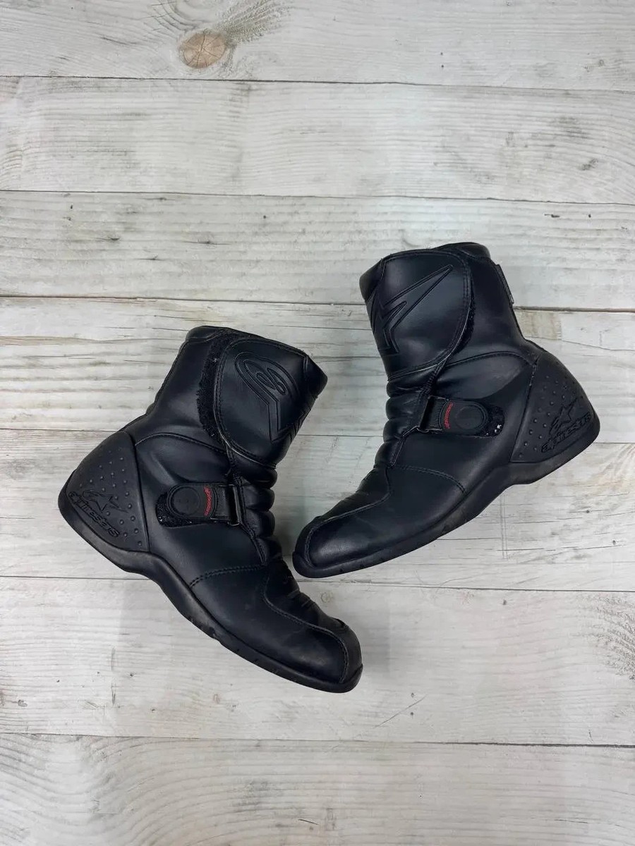 Alpinestars Ridge Motorcycle Riding Boots Shoes Size Men\'s US 8 EUR 40.5 Black Alpinestars | Shoes | Alpinestars Ridge 3634 Black Leather  main image 2