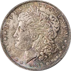 1889-P Morgan Silver Dollar OGH PCGS MS64 - Toning