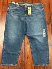 Levis 501 Original Cropped Jeans Womens 22w Hi Rise Str Straight Leg Levis 501 Original Cropped Jeans Womens 22w Hi Rise Str Straight Leg