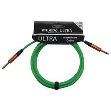 Tanglewood Flex "Braided' Cable 10ft Straight / Straight in Green