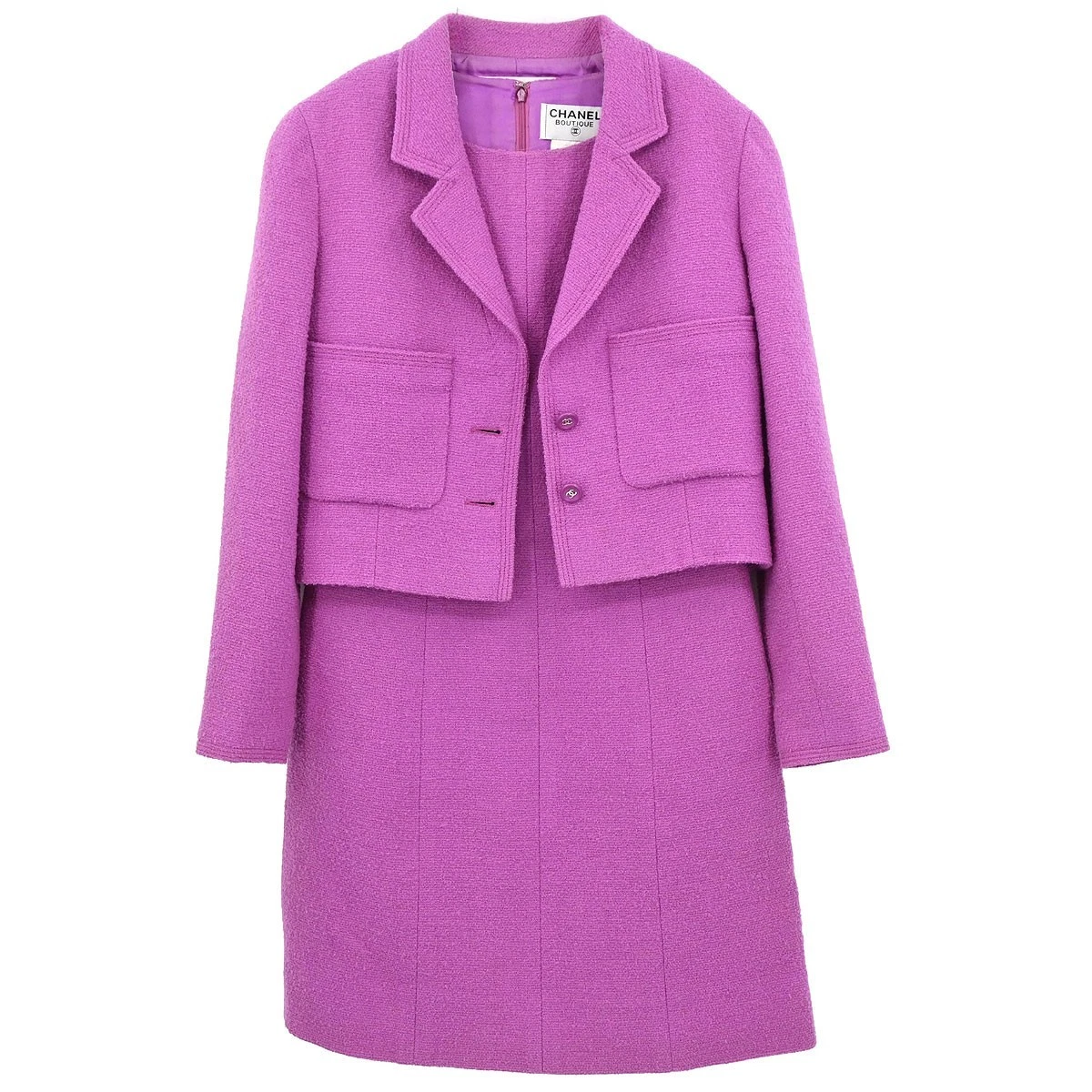 CHANEL Purple Coats, Jackets & Vests for Women for sale | eBay