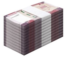 Liberia 5 Dollars, 2016, P-31a, UNC X 1000 PCS Brick