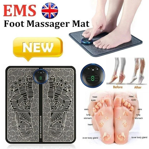 JML Zen Feet EMS Cordless Foot Massager, for Pain and Circulation alike