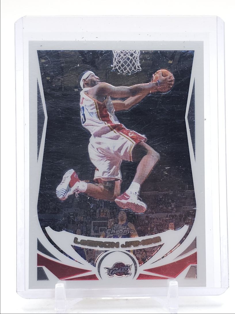 LEBRON JAMES 2004-05 TOPPS CHROME CLEVELAND CAVALIERS Q1714