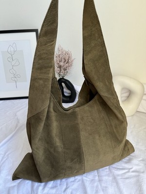 Damentasche, Echtledertasche, Wildledertasche, Hobo Tasche
