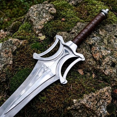 Handmade He Man Grayskull Power Sword, Stainless Steel Blade, Rosewood Handle