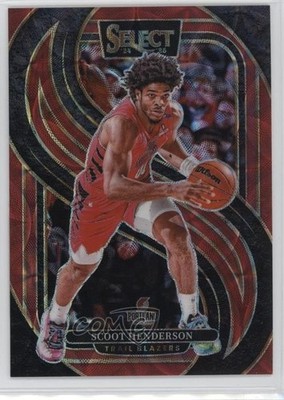 2024 Panini Select Premier Level Red Scope Prizm /249 Scoot Henderson #119 1t4l