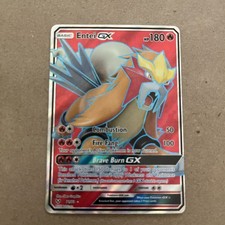 Pokemon TCG English Card Shining Legends Entei GX 71/73 Full Art on eBay