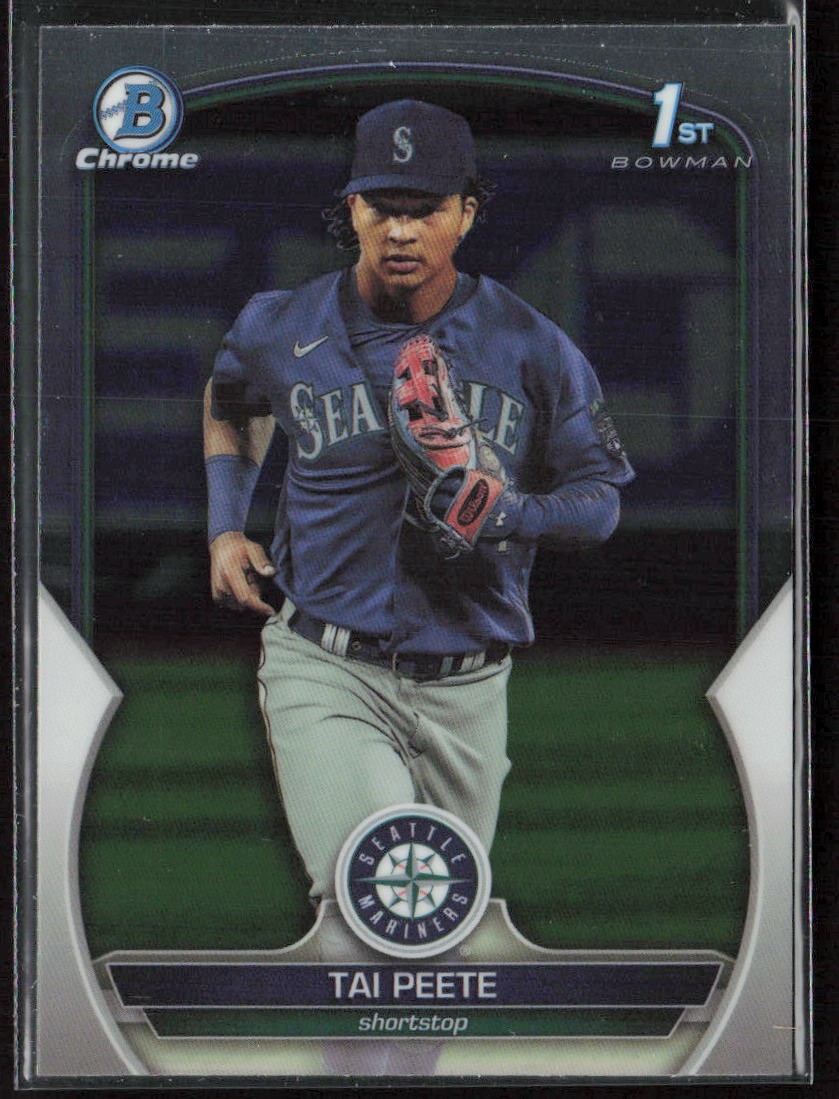 2023 Bowman Chrome #BDC-28 Tai Peete