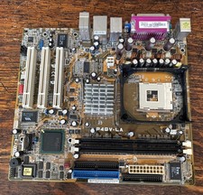 Asus P4GV-LA Motherboard pulled from a workin...