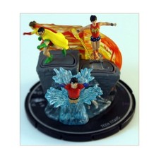 WizKids DC Heroclix Teen Titans Team Base - Teen Titans - Complete Set NM