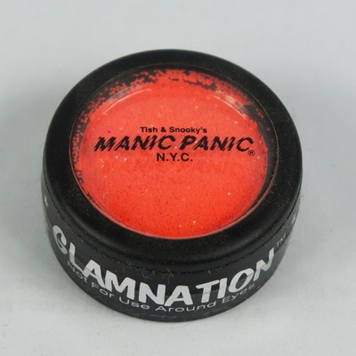 MANIC PANIC Glow Under Black Light Body Glitter ELECTRIC LAVA ORANGE NEW