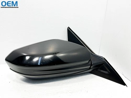 2017-2021 HONDA CIVIC RIGHT PASSENGER SIDE VIEW DOOR MIRROR NON HEATED BLACK OEM