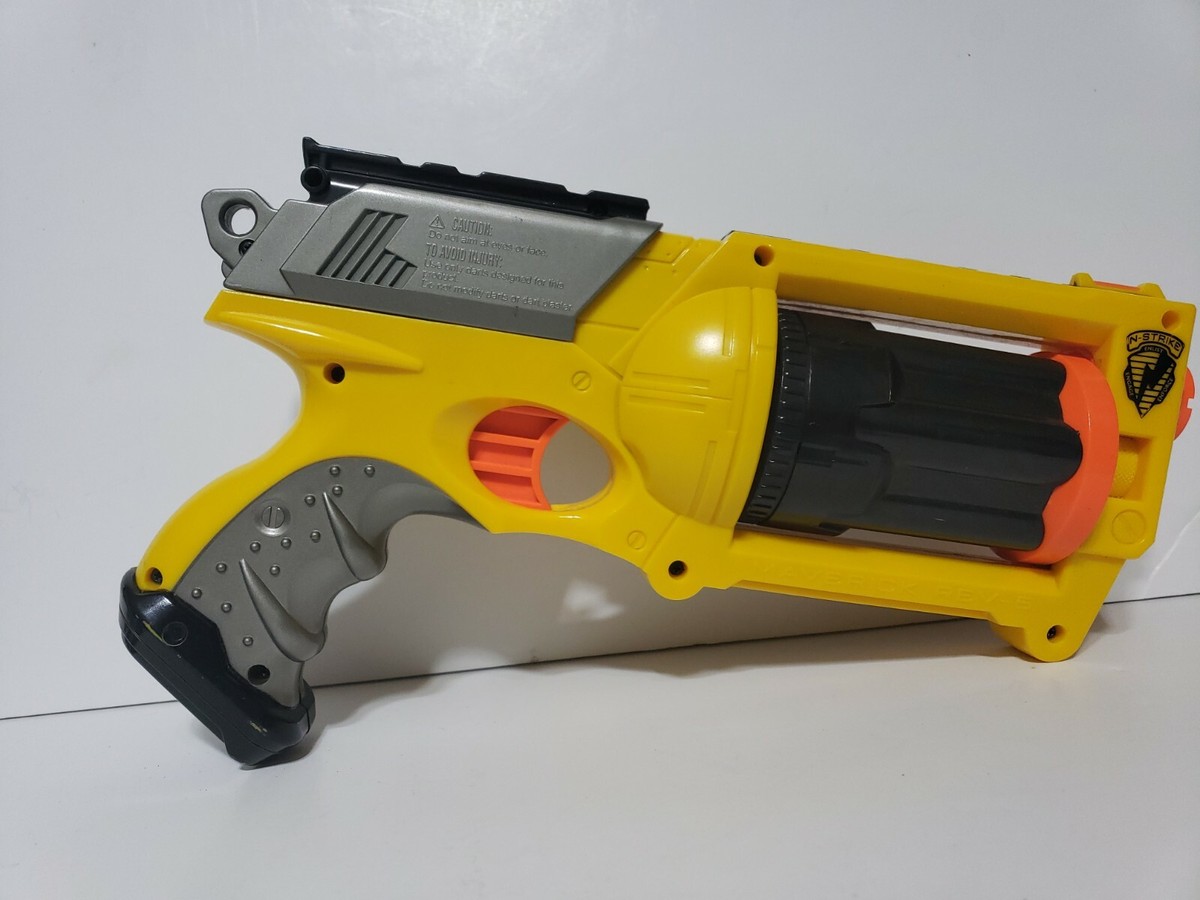 Nerf N-Strike Maverick REV-6 Revolver Nerf Gun W/Ammo | eBay