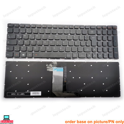 CLAVIER AZERTY IBM LENOVO Yoga 500-15IBD 500-15ISK 500-15IHW - Rétroéclairé CLAVIER AZERTY IBM LENOVO Yoga 500-15IBD 500-15ISK 500-15IHW - Rétroéclairé