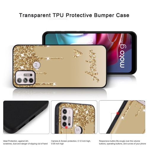Printed Case For Motorola Moto G54 5G G24 G85 E14 Bling Personalised Phone Cover - Picture 59 of 121