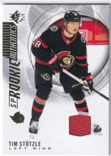 2020-21 Upper Deck SP Hockey Tim Stutzle SP Rookie Authentics Patch