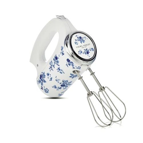 Laura Ashley Electric Hand Mixer 300W Stainless Steel 5 Speed Whisk with Beaters - Picture 9 of 9