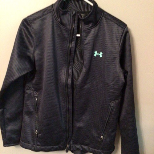 Under Armour Youth Large Size Medium Coldgear Infrared Jacket Dark Grey