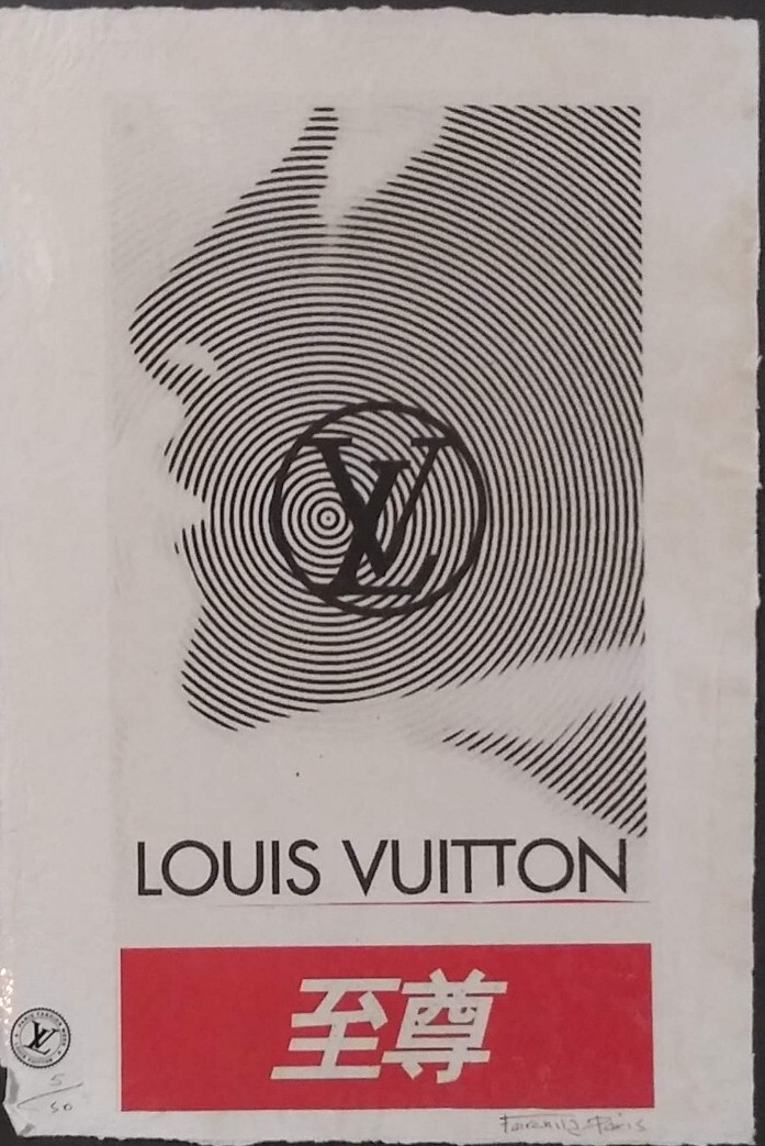 LV. Louis Vuitton, Supreme, Ltd. Edition 22'x 15'x Hand