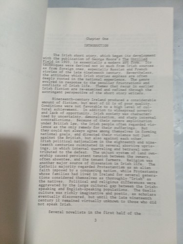 The Irish Short Story from George Moore to Frank O'Connor Deborah M.Averill - Picture 10 of 12