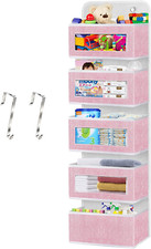 Homyfort over the Door Organizer, Hanging Baby Diaper Organizer for Nursery, Pin