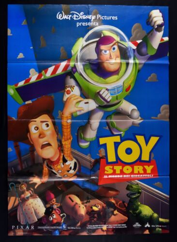 Manifeste Toy Story Pixar Disney Animation Dessin Jouets Cowboy A205 - Photo 1 sur 3