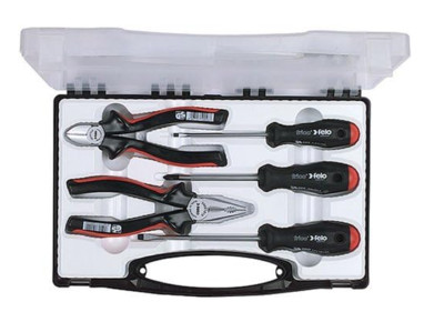 Felo 50095116 Schraubendreher & Zangen Satz 5-teilig Serie 500 NEU OVP Branding