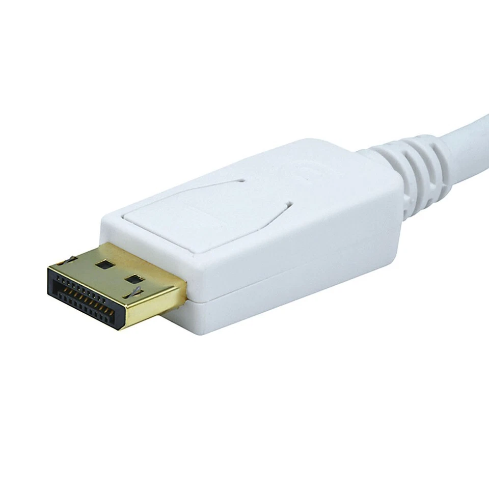 3 6 10 15FT DisplayPort Male to VGA Male Adapter Monitor Cable 28AWG Gold Plated - Image 2 of 3