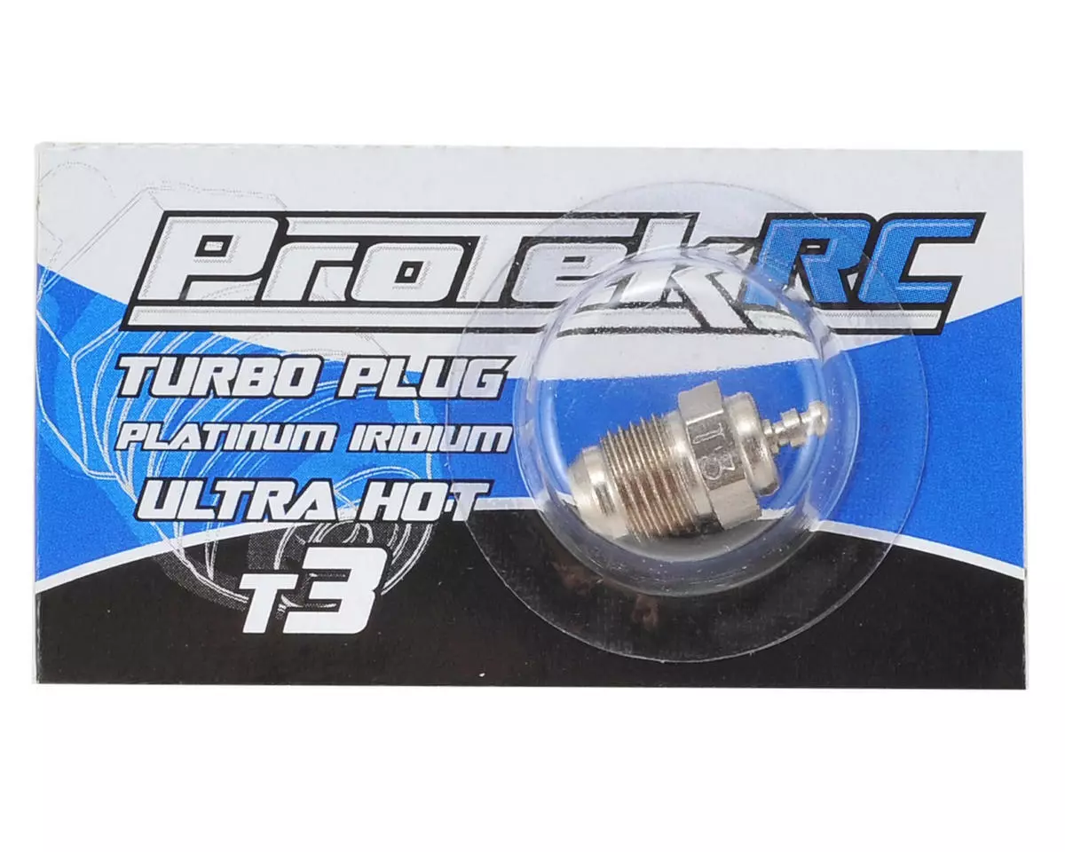 ProTek RC T3 Ultra Hot Turbo Glow Plug .12 and .21 Engines PTK