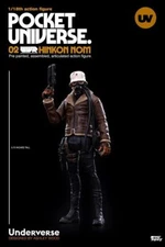 3.75" UNDERVERSE 1:18 Underverse NOMAD DRITTE DISCIPLE NOM Action Figure Brown
