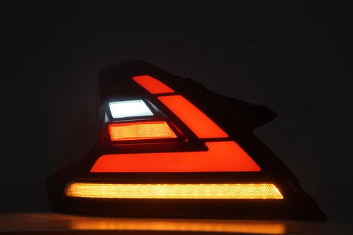 Pair Smoked LED DRL Turn Signal Tail lights For 2009-21 Nissan 370Z Fairlady Z34 - Imagen 11 de 14