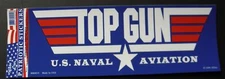 US Navy Top Gun Naval Aviation USN made in the USA 9.75 x 3.5 inches
