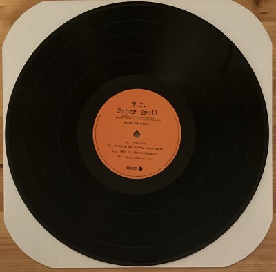 Paper Trail TI Vinyl LP Includes 2 Records 2008 Atlantic