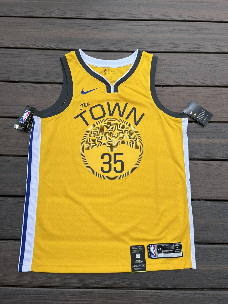 AUCTION - Kevin Durant Signed Golden State Warriors City Edition