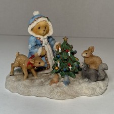 1996 Christmas Cherished Teddies Olga  Feel the Peace   182966 Limited Edition