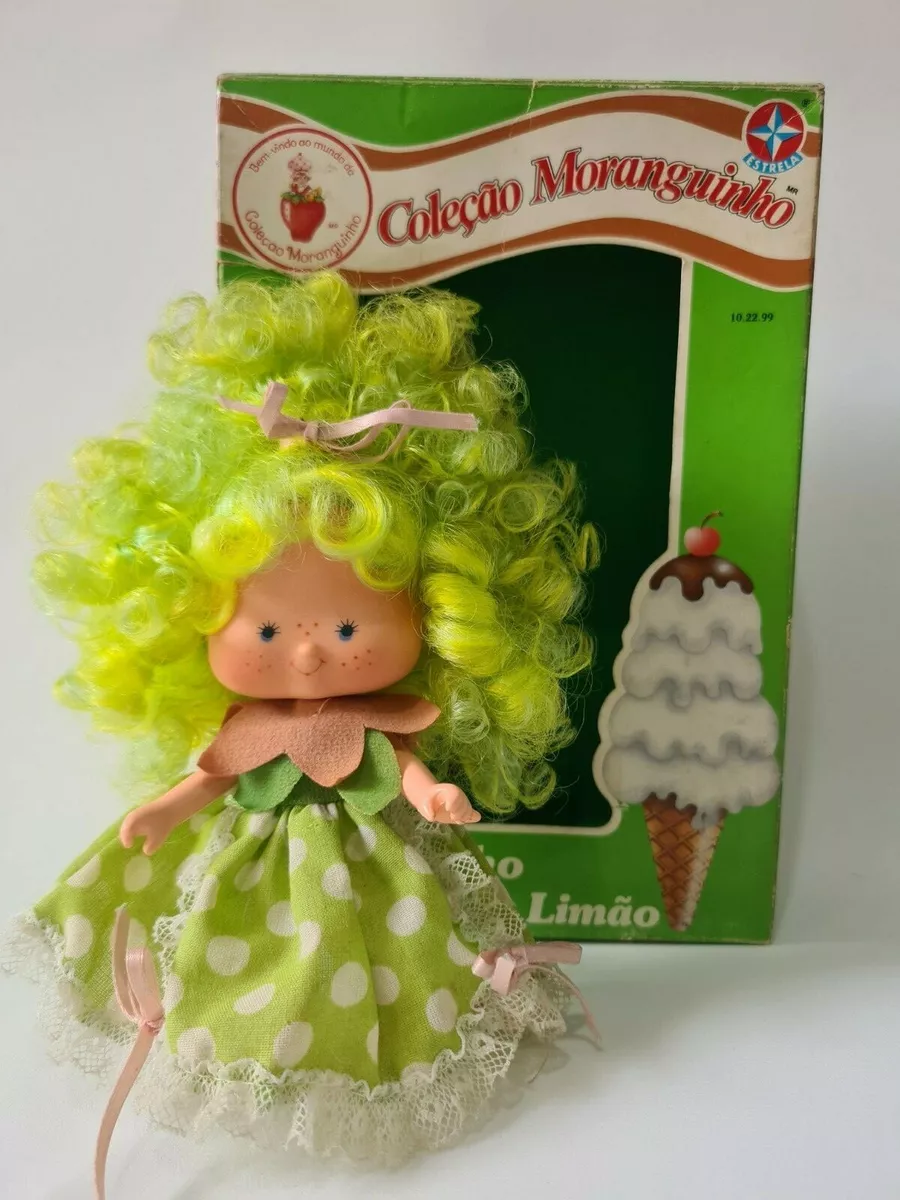 Strawberry Shortcake Doll Brazilian Lemon Ice Cream Estrela Brazil