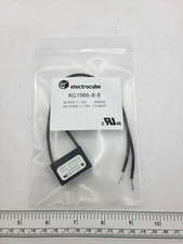 ELECTROCUBE RG1986-8-8 CAPACITOR .50MFD 600V 220OHM +/-10% 1/2WATT, 0107E