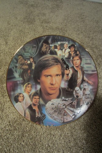 Star Wars Han Solo Hamilton Collector Plate - 第 1/3 張圖片